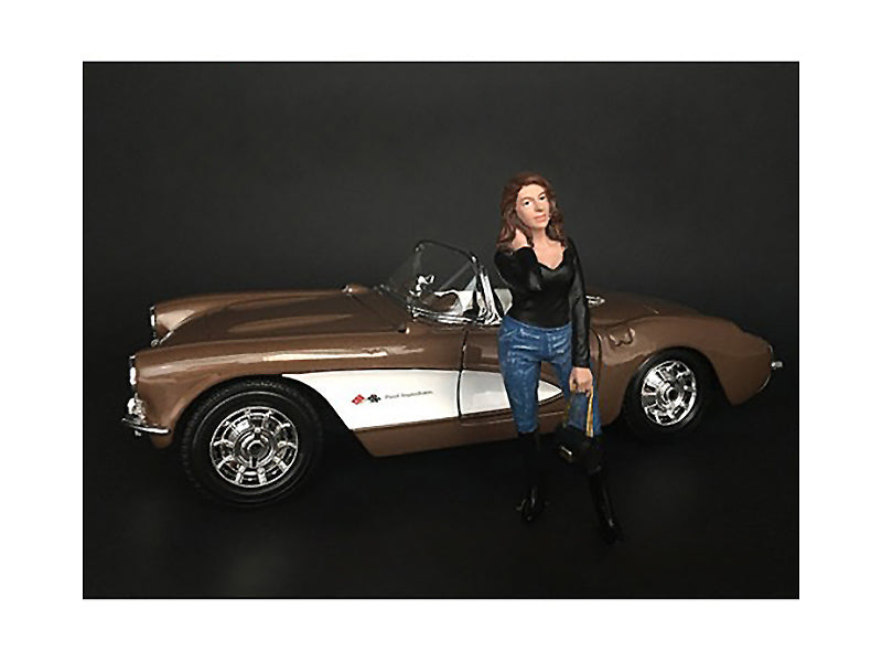 "Ladies Night" Lindsay Figurine for 1/18 Scale Models by American Diorama — Scale Model Accessories