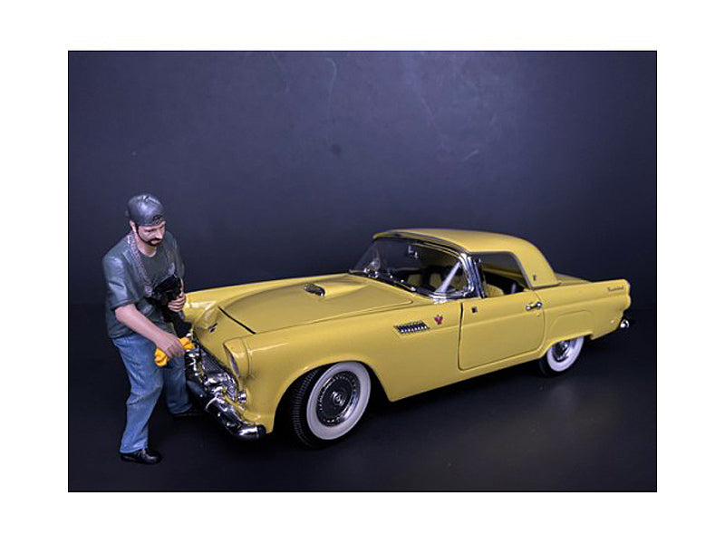 "Weekend Car Show" Figurine VII for 1/18 Scale Models by American Diorama — Scale Model Accessories