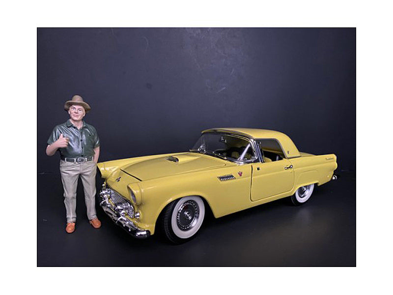 "Weekend Car Show" Figurine VIII for 1/18 Scale Models by American Diorama — Scale Model Accessories