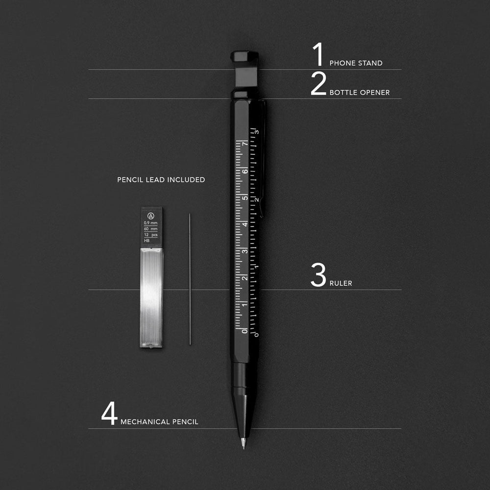 Multitool Pencil 4-in-1 with Phone Stand