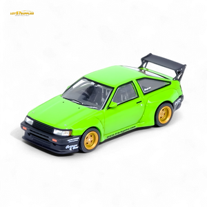 Inno64 TOYOTA AE86 Levin "PANDEM ROCKET BUNNY" Green 1:64