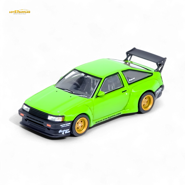 Inno64 TOYOTA AE86 Levin "PANDEM ROCKET BUNNY" Green 1:64