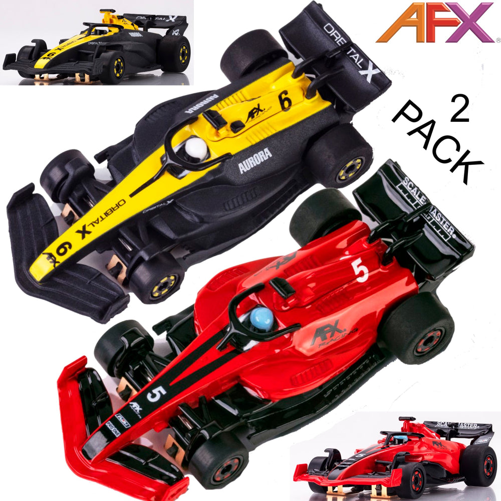 AFX 22106 Formula 2 Pack F1 HO Slot Car MegaG+ AFX22106