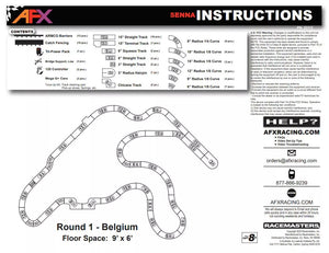 AFX Ayrton Senna Lotus Limited Edition HO Scale Slot Car Formula Race Set 22112