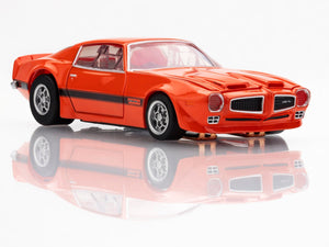 AFX 22124 1972 Pontiac Firebird Formula 400 Sundance Orange HO Slot Car MegaG+