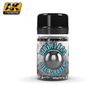 Little Shop of Magic AK Interactive: Stainless Steel Shakers (250) — Miniatures