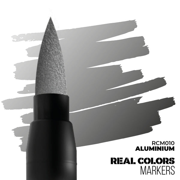 AK Interactive Markers: Real Colors Markers - Aluminum