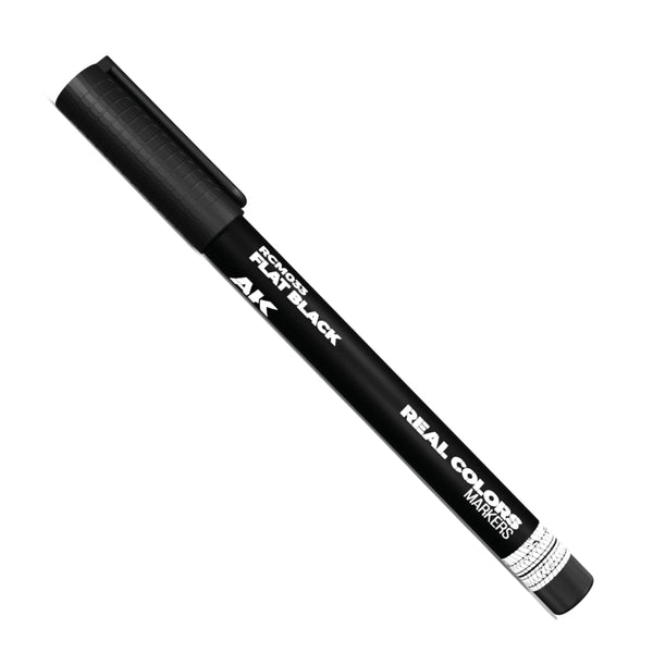 AK Interactive Markers: Real Colors Markers - Flat Black