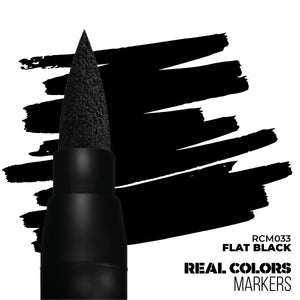 AK Interactive Markers: Real Colors Markers - Flat Black