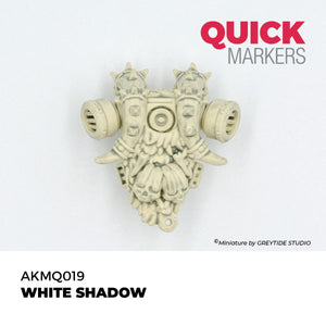 AK Interactive Markers: Quick Markers - White Shadow