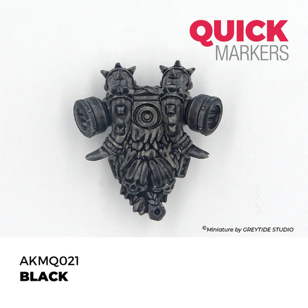 AK Interactive Markers: Quick Markers - Black