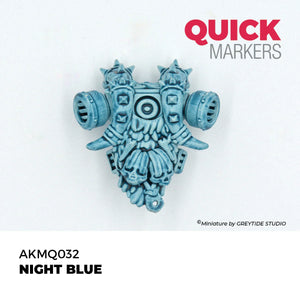 AK Interactive Markers: Quick Markers - Night Blue