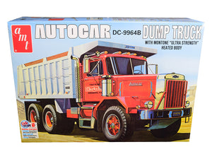 AMT - Skill 3 Model Kit Autocar DC-9964B Dump Truck 1/25 Scale Model — Plastic model kit