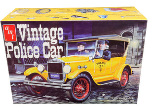 AMT - Skill 2 Model Kit 1927 Ford T Vintage Police Car 1/25 Scale Model — Plastic model kit