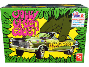 AMT - Skill 2 Model Kit 1965 Ford Galaxie "Jolly Green Gasser" 3-in-1 Kit 1/25 Scale Model — Plastic model kit
