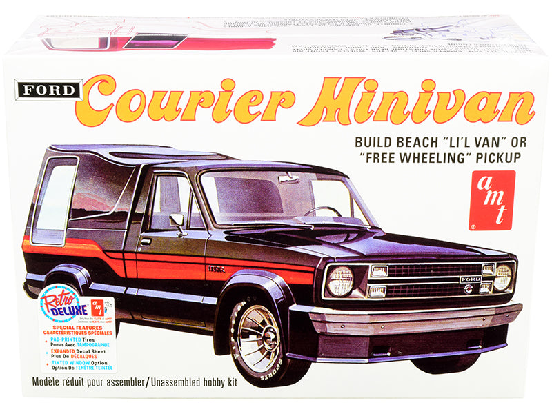 AMT - Skill 2 Model Kit 1978 Ford Courier Minivan 2-in-1 Kit 1/25 Scale Model — Plastic model kit