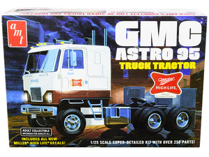AMT - Skill 3 Model Kit GMC Astro 95 Truck Tractor "Miller" 1/25 Scale Model — Plastic model kit