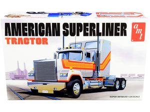 AMT - Skill 3 Model Kit American Superliner Semi Tractor 1/24 Scale Model — Plastic model kit