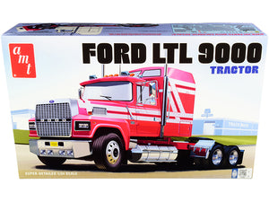 AMT - Skill 3 Model Kit Ford LTL 9000 Semi Tractor 1/24 Scale Model — Plastic model kit