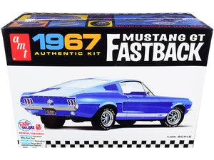 AMT - Skill 2 Model Kit 1967 Ford Mustang GT Fastback 1/25 Scale Model by AMT — Plastic model kit