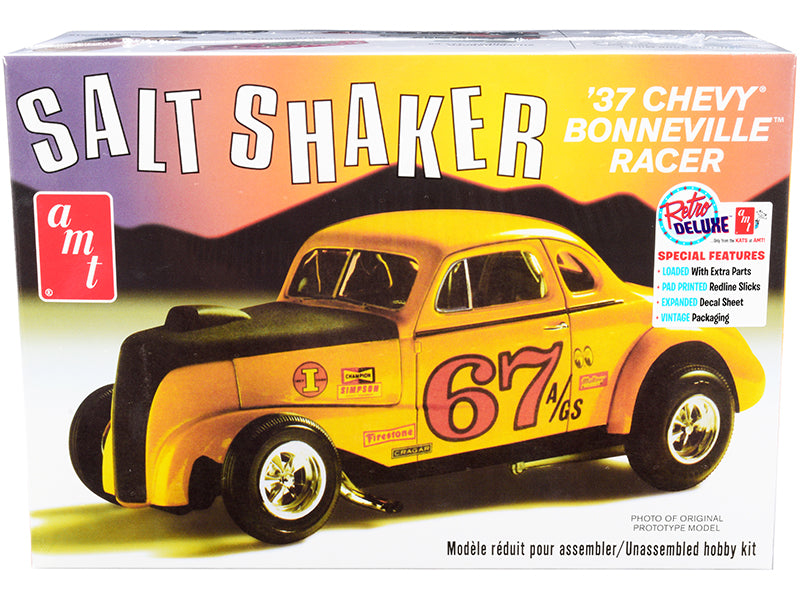AMT - Skill 2 Model Kit 1937 Chevrolet Bonneville Racer "Salt Shaker" 1/25 Scale Model — Plastic model kit