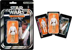 Little Shop of Magic Aquarius Playing Cards: Star Wars - Action Figures - Luke Skywalker — Board Game