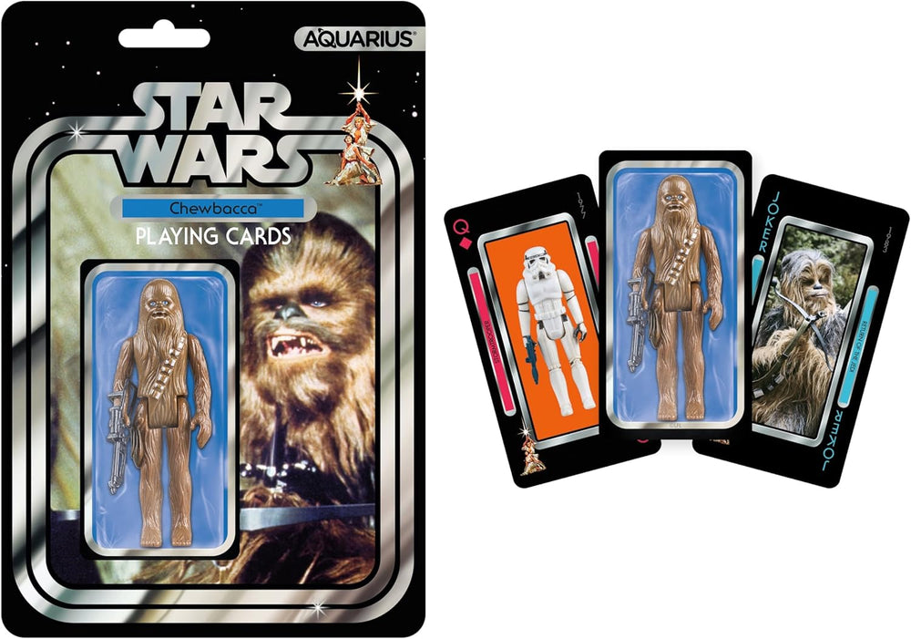 Little Shop of Magic Aquarius Playing Cards: Star Wars - Action Figures - Chewbacca — Board Game
