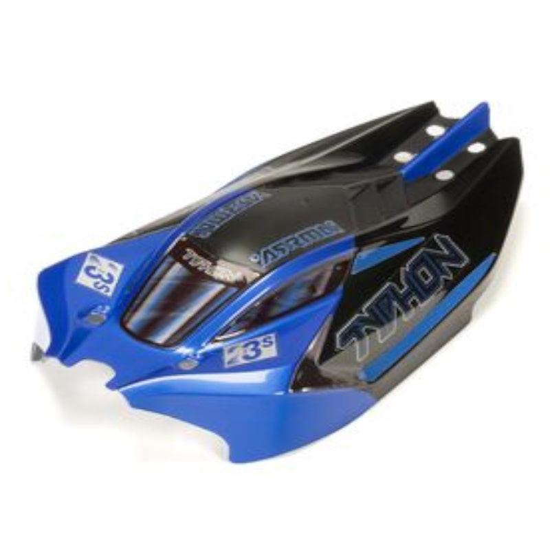 PowerHobby ARRMA - ARA-1562 TYPHON GROM Body, Blue/Black