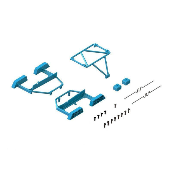 PowerHobby ARRMA - ARA-1569 Desert Truck Body Roll Cage Set, Blue: GROM