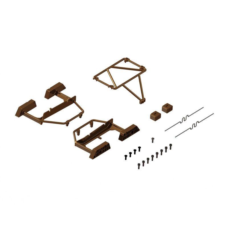 PowerHobby Arrma ARA-2023 Desert Truck Body Roll Cage Set, Bronze: GROM