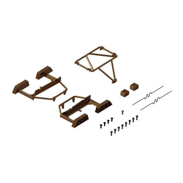 PowerHobby Arrma ARA-2023 Desert Truck Body Roll Cage Set, Bronze: GROM