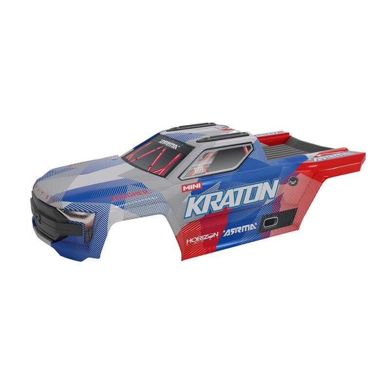PowerHobby ARRMA ARA-2653 MINI KRATON Body, Red/Blue
