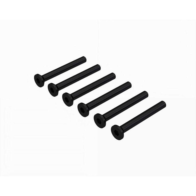 PowerHobby ARRMA ARA-2710 Flat Head Screw M2.5x22mm (6)