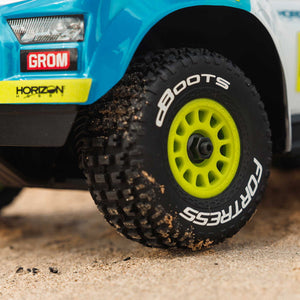 ARRMA MOJAVE GROM 4x4 SMART Small Scale Desert Truck Blue/White - ARA2104T2