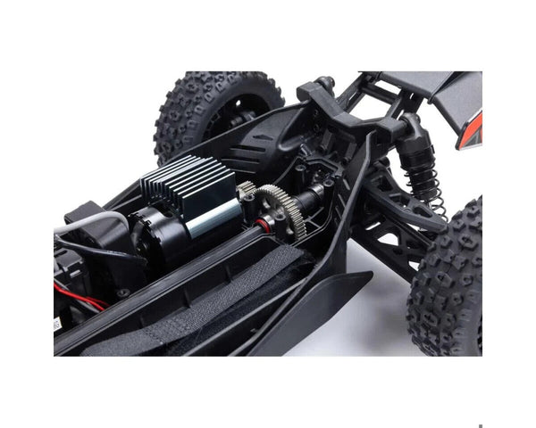Arrma ARA2106T1 Typhon Grom MEGA 4WD 380 Brushed 1/18 Buggy RTR Blue/Silver