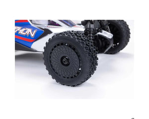 Arrma ARA2106T1 Typhon Grom MEGA 4WD 380 Brushed 1/18 Buggy RTR Blue/Silver
