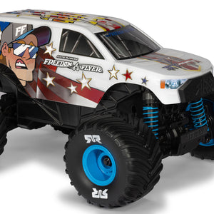 Arrma ARA2130FF 1/16 FREEDOM FLYER GROM 4X4 RTR Brushed Monster Truck, White