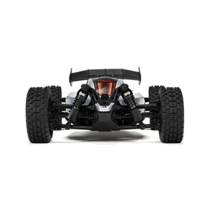 PowerHobby Arrma 2306T1 TYPHON GROM 223S BLX Brushless 4X4 Small Scale Buggy RTR, Silver