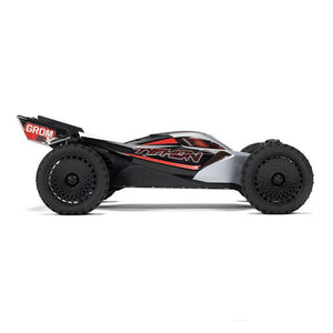 PowerHobby Arrma 2306T1 TYPHON GROM 223S BLX Brushless 4X4 Small Scale Buggy RTR, Silver