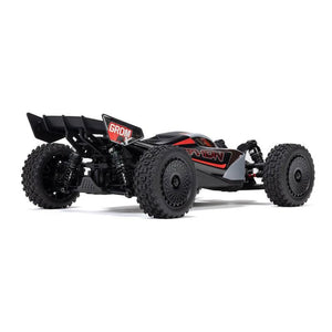 PowerHobby Arrma 2306T1 TYPHON GROM 223S BLX Brushless 4X4 Small Scale Buggy RTR, Silver