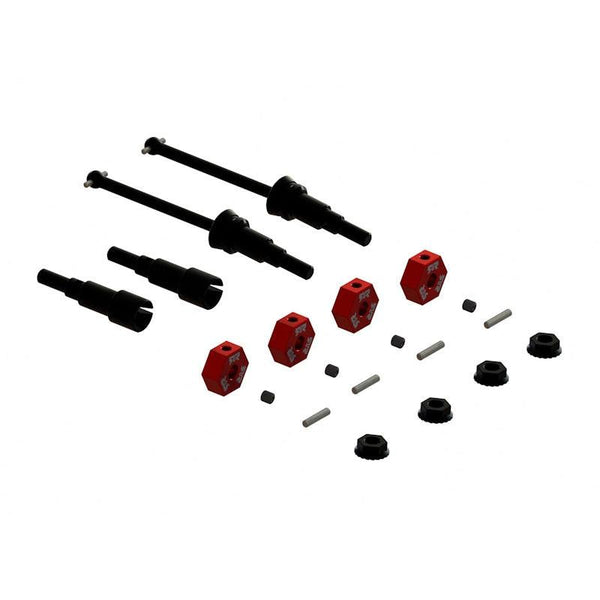 PowerHobby ARRMA ARA311231 Metal Axle & Wheel Hex Set B 4pcs - GROM