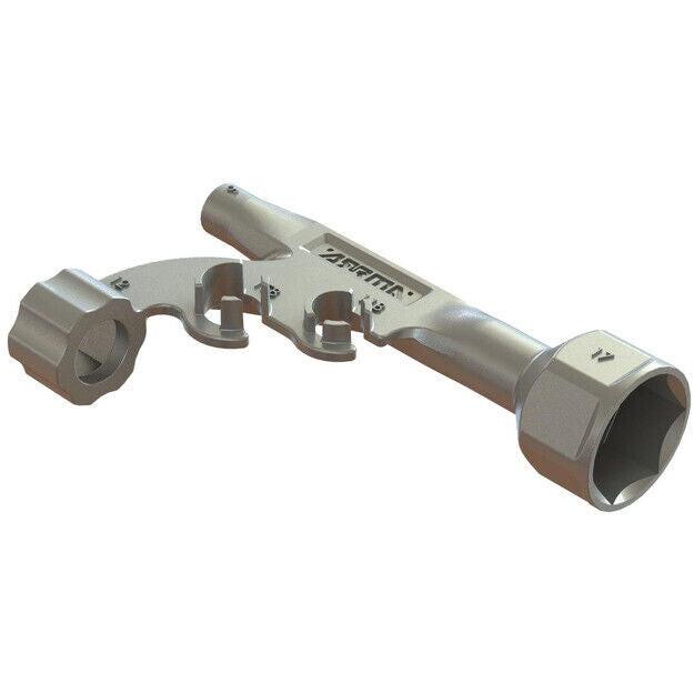 PowerHobby Arrma ARA320681 Metal Multi Tool 5/17mm Nut 11/15mm Bore Shock