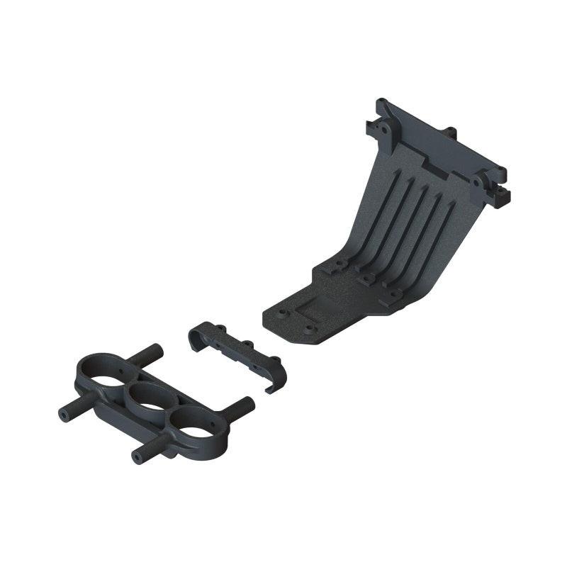 PowerHobby ARRMA ARA320723 Rear Skid Skid Mount and Bumper Loop