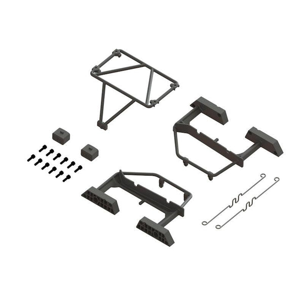PowerHobby Arrma ARA320821 Desert Truck Body Roll Cage Set Black for Mojave GROM