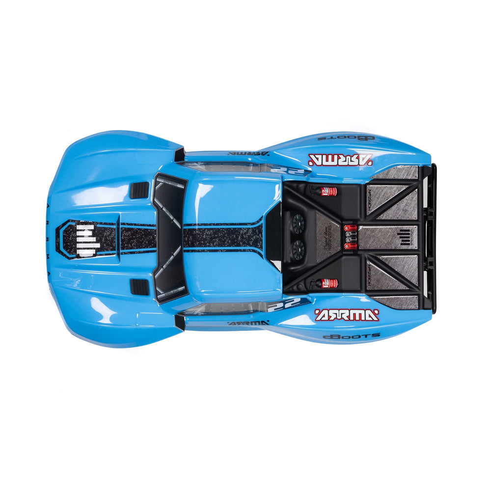 ARRMA ARA3221ST2 1/10 FURY 2WD RTR Brushed Short Course Truck - Blue