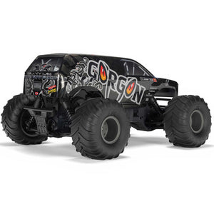 ARRMA 3230ST3 1/10 GORGON 2WD RTR Brushed Monster Truck - Gun Metal