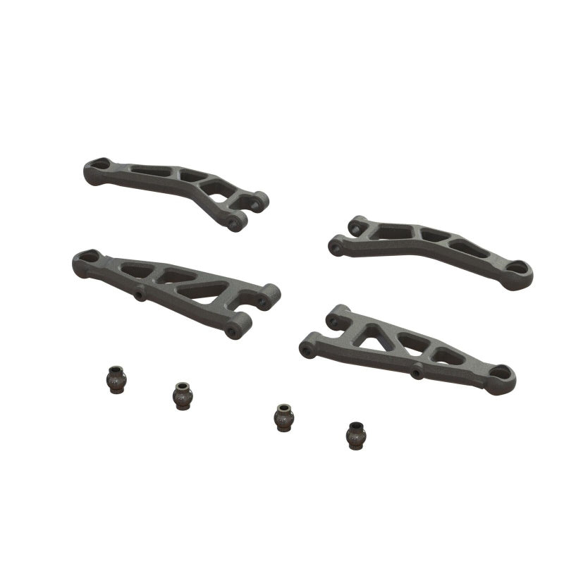 ARRMA ARA330809 Front Suspension Arm Set A : ARRMA 1/18 GRANITE GROM