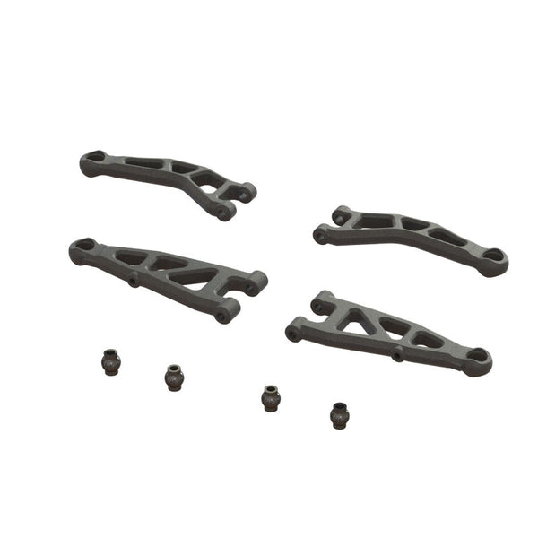 ARRMA ARA330809 Front Suspension Arm Set A : ARRMA 1/18 GRANITE GROM