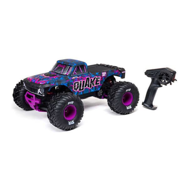 Arrma 1/10 QUAKE 223S DSC 2WD RTR Brushless Monster Truck Purple