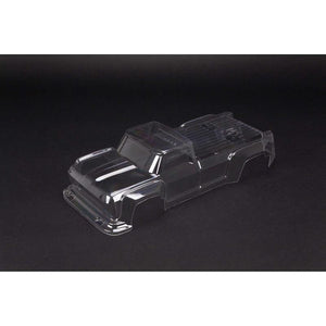 Arrma 402210 1/10 Clear Body with Decals: OUTCAST 4X4